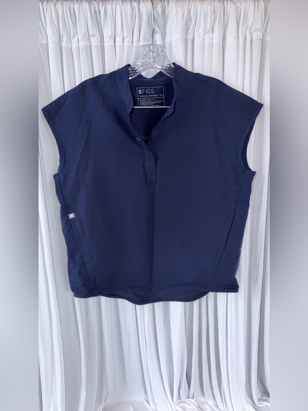 FIGS Technical Collection Medical Scrub Top